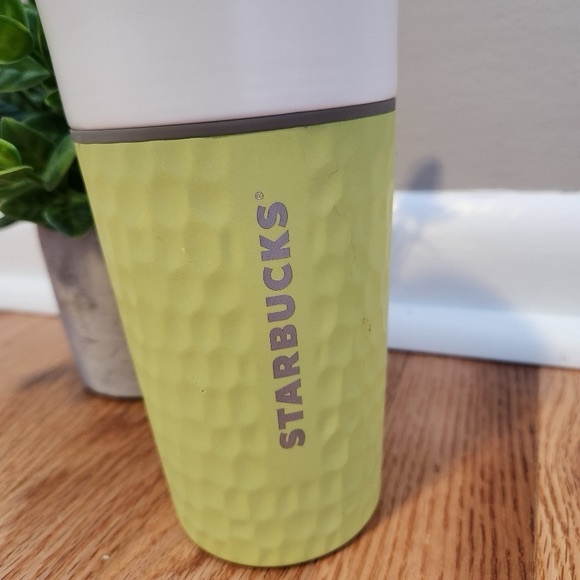 Starbucks 2016 Dimpled Neon Ceramic To Go Mug - Picture 8 of 8